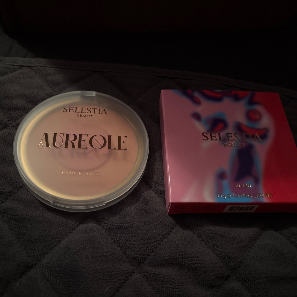 Selestia Beauty Blush Single Compact 0.53 oz Face Makeup Natural Finish
